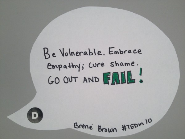 photo (28) Brene Brown's TED Talk in Ten Words